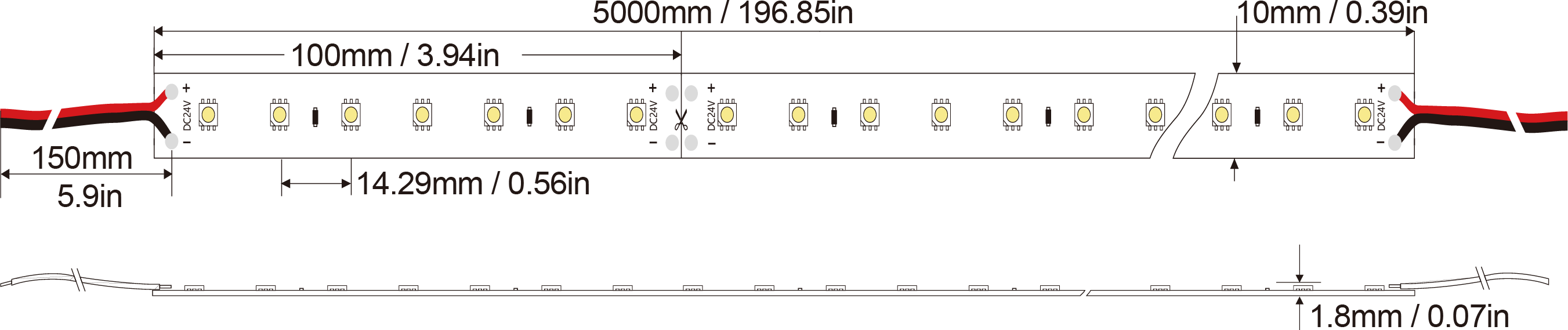 3030-70D-10MM-24V Technical Specifications