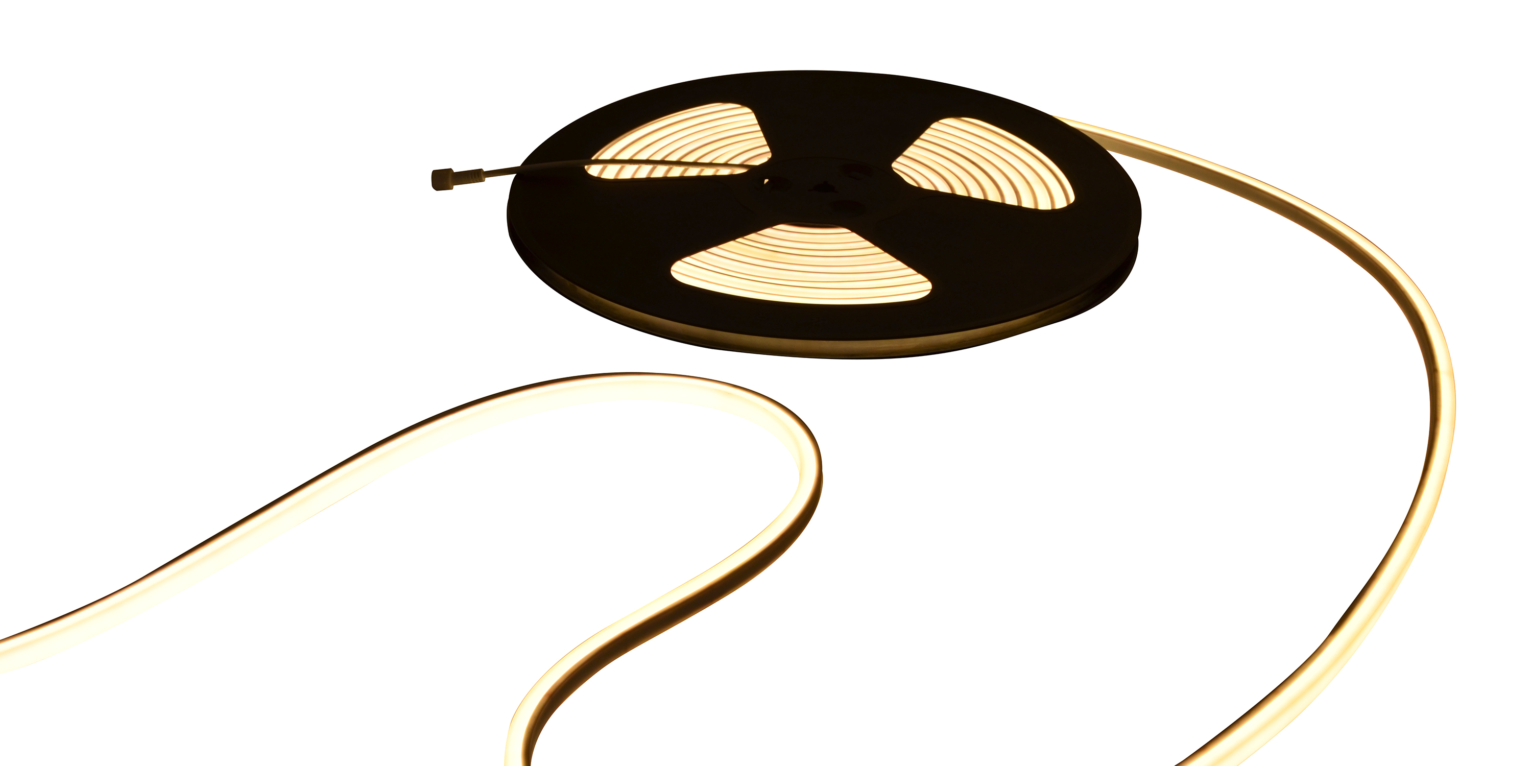 霓虹柔性 1010 具有 50mm 的微小弯曲半径,非常灵活 既可以是各种造型,也可以是直线设计,并且可以定制不同长度和颜色。